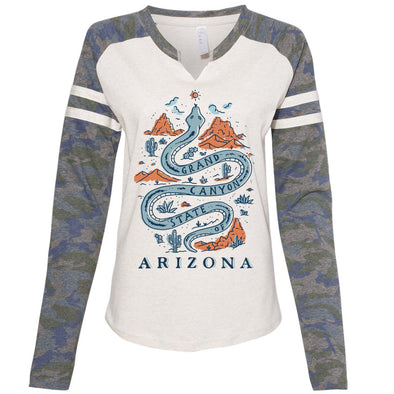 Grand Canyon Snake Arizona Varsity Sweater-CA LIMITED