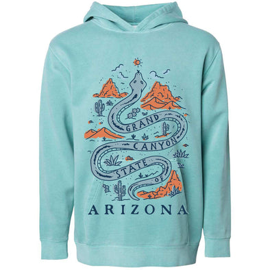 Grand Canyon Snake Arizona Youth Hoodie-CA LIMITED