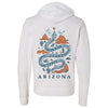 Grand Canyon Snake Arizona Zipper Hoodie-CA LIMITED