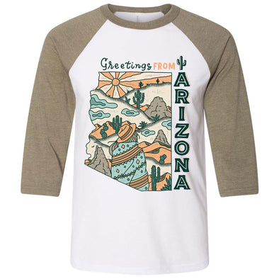 Greetings from Arizona Baseball Tee-CA LIMITED