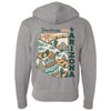 Greetings from Arizona Zipper Hoodie-CA LIMITED