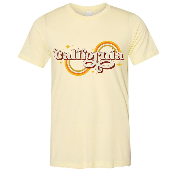 Groovy Rainbow Tee-CA LIMITED