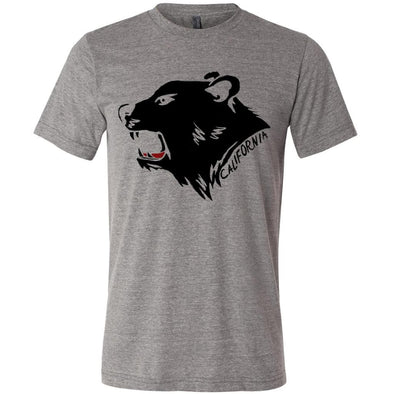 Growling Bear Grey Tee-CA LIMITED