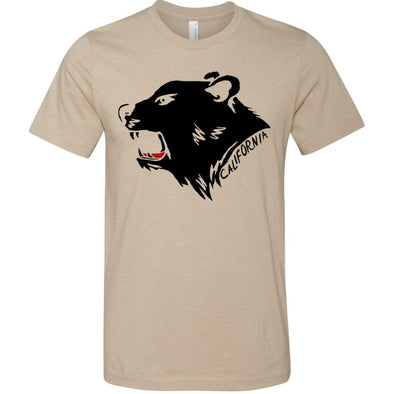 Growling Bear Tan Tee-CA LIMITED