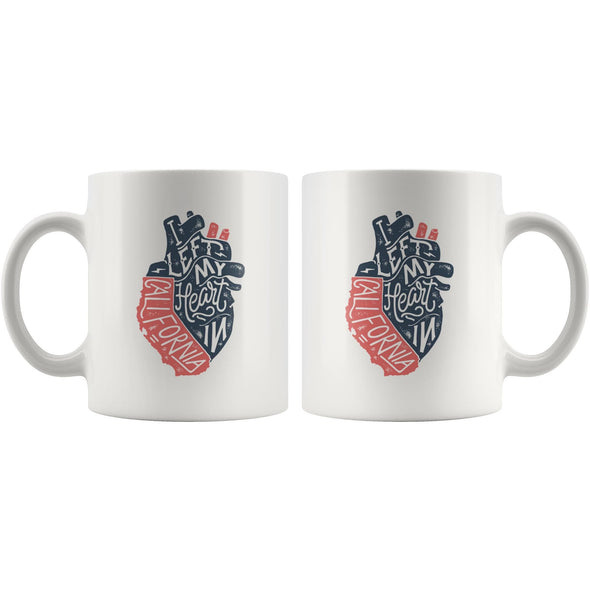 Heart Ceramic Mug-CA LIMITED