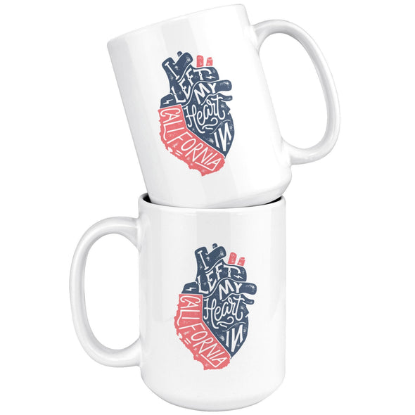 Heart Ceramic Mug-CA LIMITED