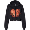 Heart State Cropped Hoodie-CA LIMITED