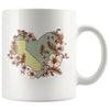 Heart State Green Ceramic Mug-CA LIMITED