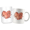 Heart State Pink Ceramic Mug-CA LIMITED