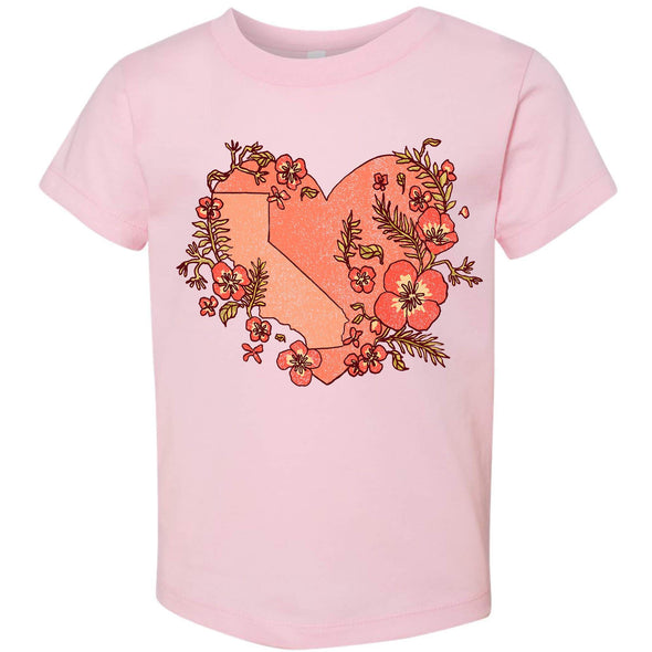 Heart State Toddlers Tee-CA LIMITED