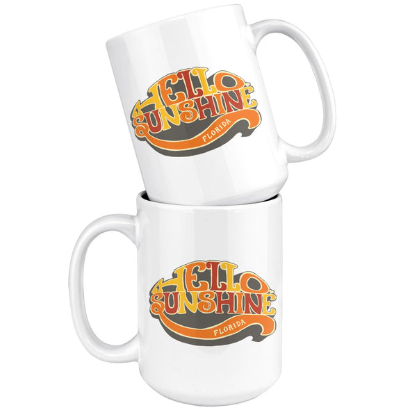 Hello Sunshine FL Brown Ceramic Mug-CA LIMITED