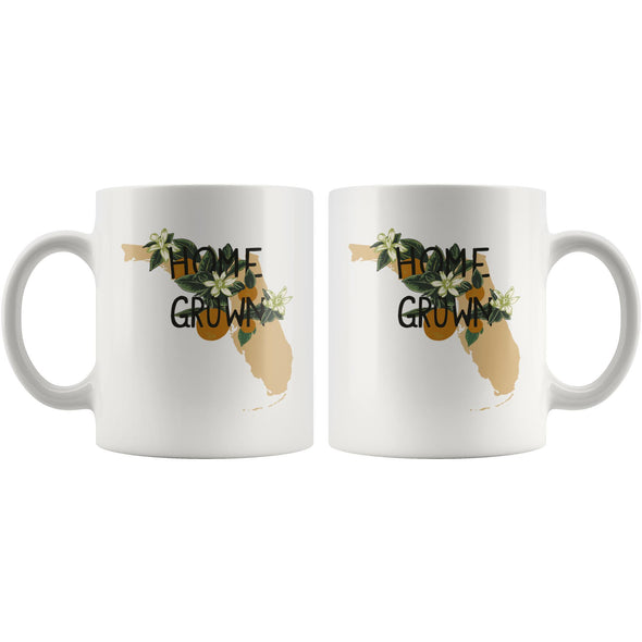 Home Grown FL Peach Ceramic Mug-CA LIMITED