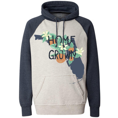 Home Grown FL Raglan Hoodie-CA LIMITED