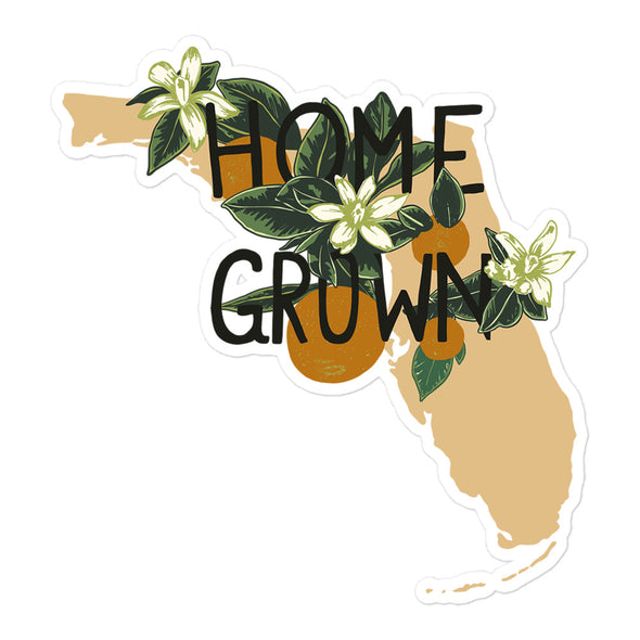 Home Grown Florida Decal