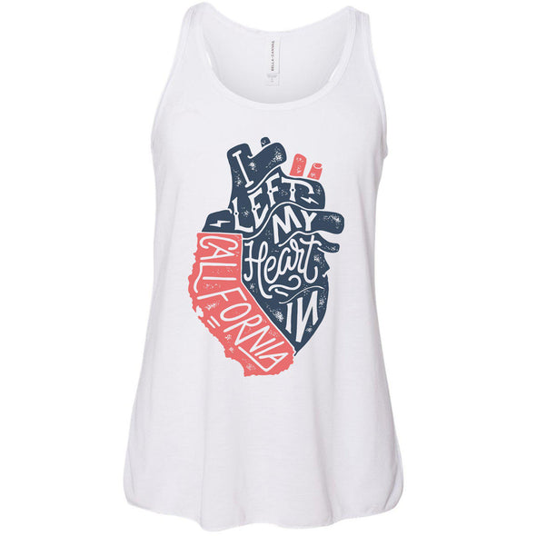 I Left My Heart In CA Youth Flowy Tank-CA LIMITED