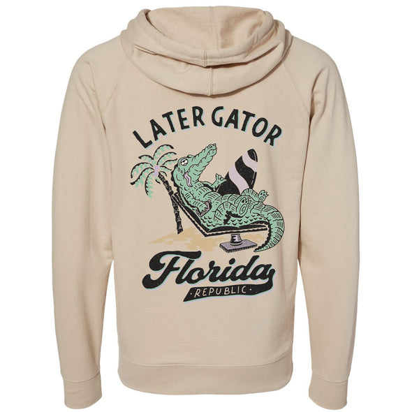 Later Gator Florida Raglan Zipper Hoodie