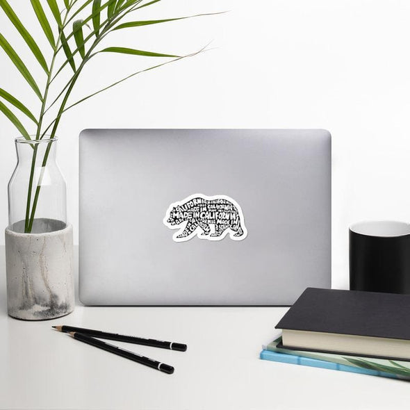 Made In California Bear Decal-CA LIMITED