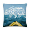 Made in California Bear Pillow-CA LIMITED
