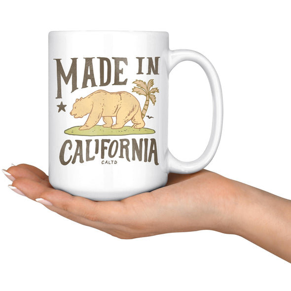 Made in California Green Mug-CA LIMITED