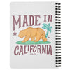 Made in California Grey Spiral Notebook-CA LIMITED