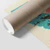 Map CA Love Cream Poster-CA LIMITED