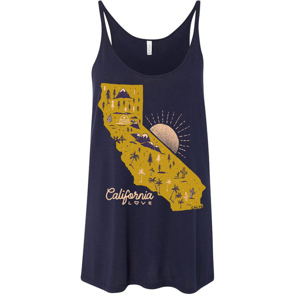 Map CA Love Flowy Tank-CA LIMITED