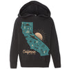 Map CA Love Raglan Toddlers Hoodie-CA LIMITED