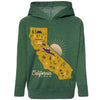 Map CA Love Raglan Toddlers Hoodie-CA LIMITED