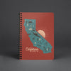 Map CA Love Red Spiral Notebook-CA LIMITED