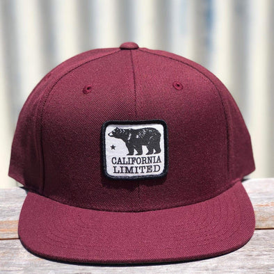 Maroon Bear hat-CA LIMITED