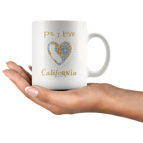 P.S. I Love California Mug-CA LIMITED