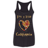 PS I Love California Racerback Tank-CA LIMITED