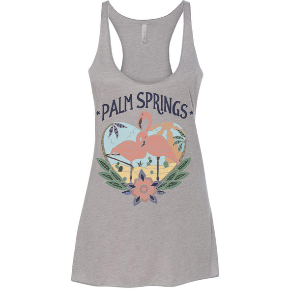 Palm Springs Racerback Tank-CA LIMITED