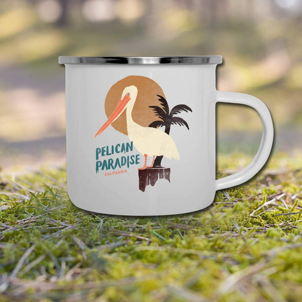 Pelican Paradise Camper Mug-CA LIMITED