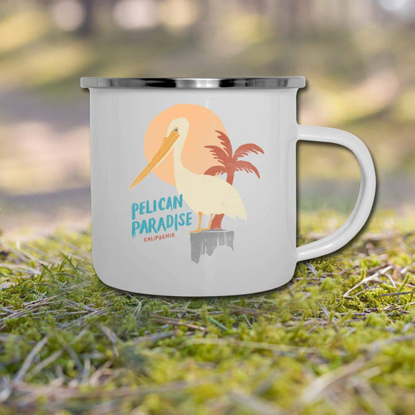 Pelican Paradise Camper Mug-CA LIMITED