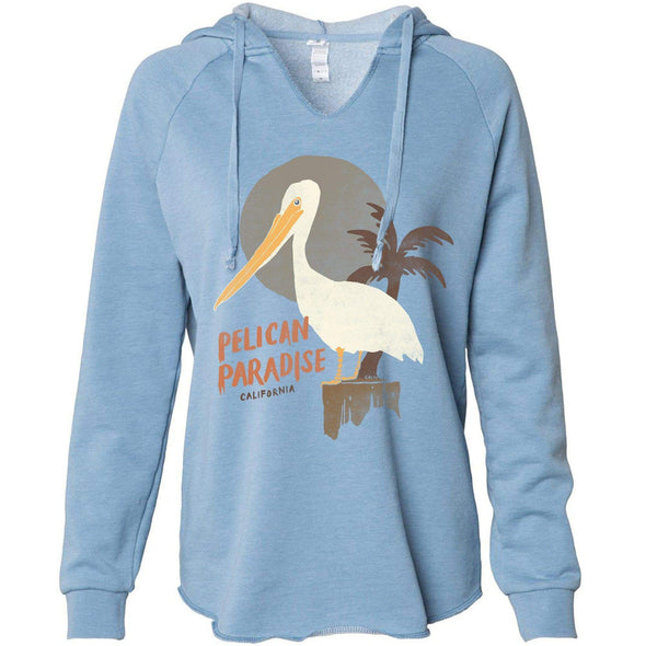 Pelican Paradise Misty Blue Tunic-CA LIMITED