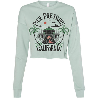 Pier Pressure Cropped Sweater-CA LIMITED