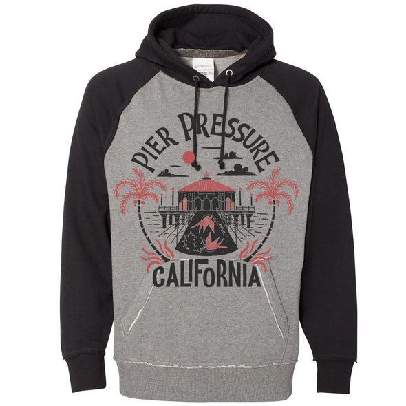 Pier Pressure Raglan Hoodie-CA LIMITED