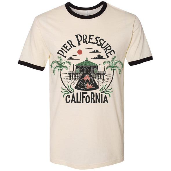 Pier Pressure Ringer Tee-CA LIMITED