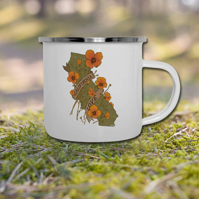 Poppies CA Love Camper Mug-CA LIMITED