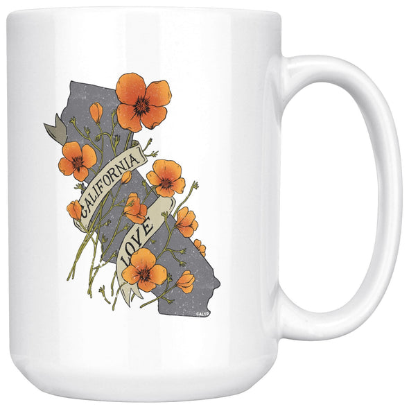 Poppies CA Love Mug-CA LIMITED