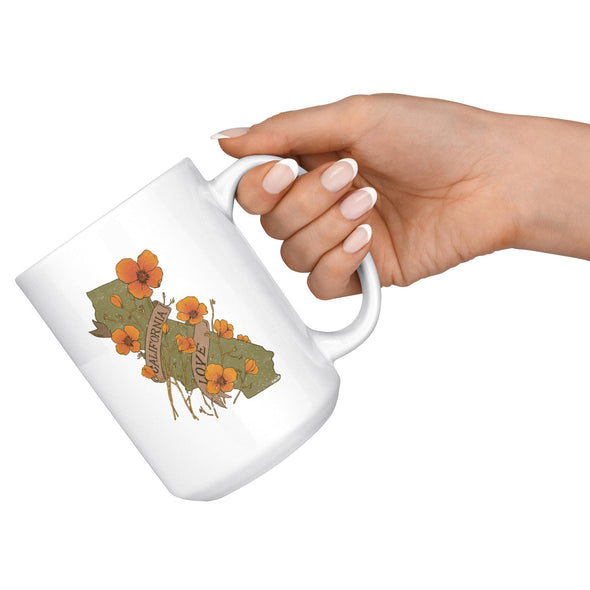 Poppies CA Love Mug-CA LIMITED