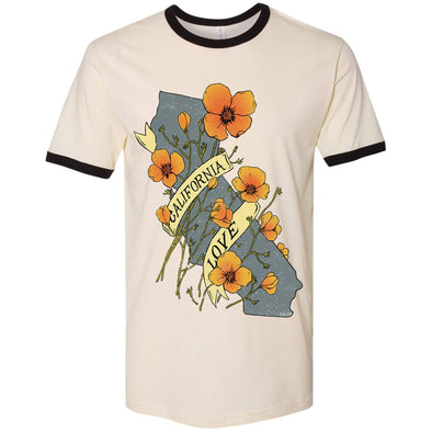 Poppies CA Love Ringer Tee-CA LIMITED