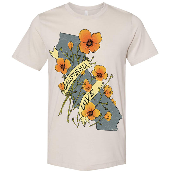 Poppies CA Love Tee-CA LIMITED