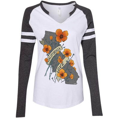 Poppies CA Love Varsity Sweater-CA LIMITED