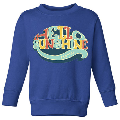 Hello Sunshine Florida Toddlers Sweater