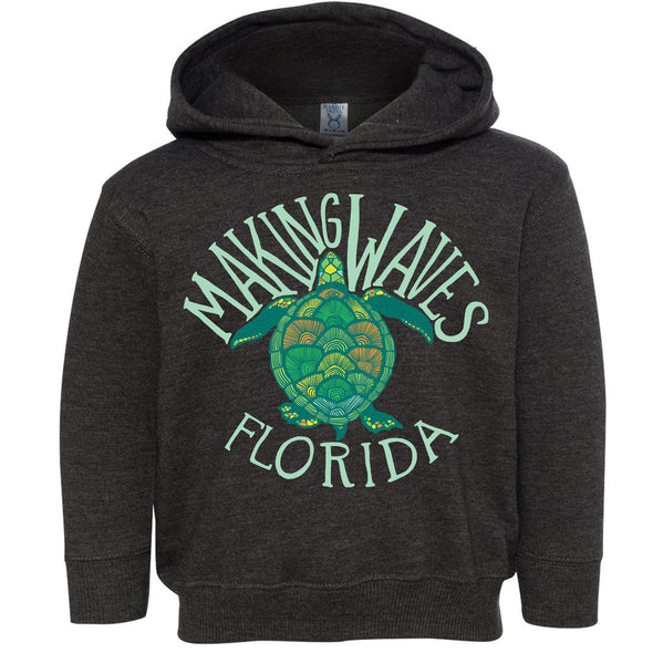 Sea Turtle Florida Toddlers Hoodie
