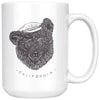 Sailor Bear Black Mug-CA LIMITED