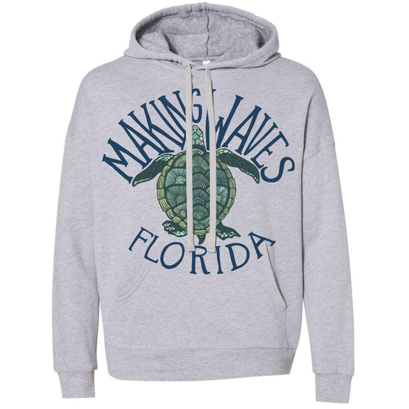 Sea Turtle FL Drop Shoulder Hoodie-CA LIMITED