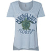 Sea Turtle FL High Low Top-CA LIMITED